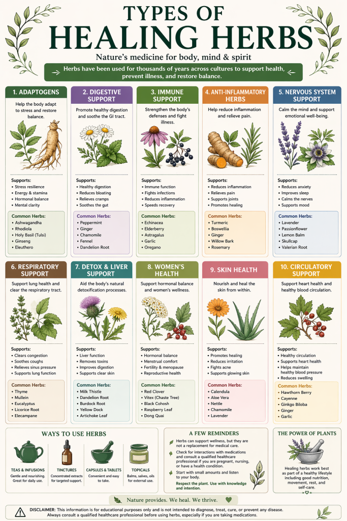 healing herbs apothecary